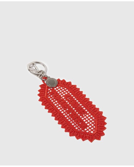 Stella McCartney White Come Together Mesh Charm