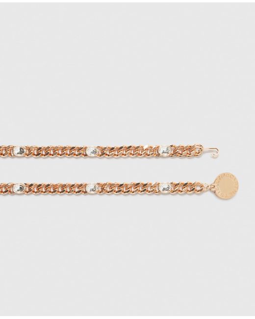 Stella McCartney White Falabella Chain Belt