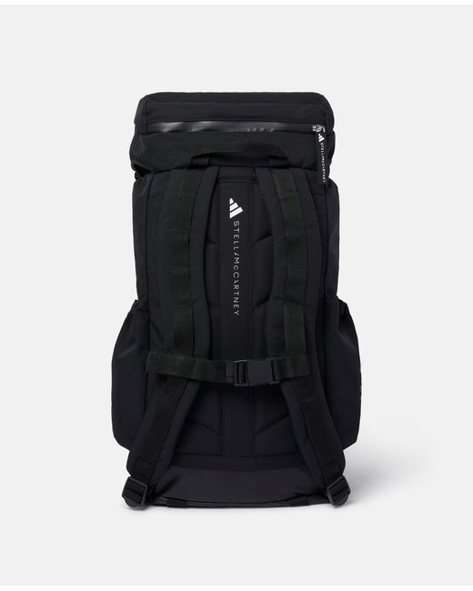 Stella McCartney Black Logo Padded Backpack