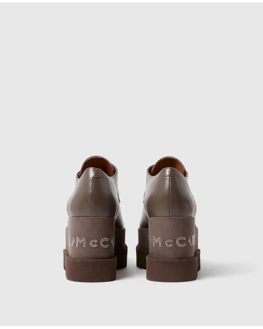 Stella McCartney Brown Elyse Platform Shoes