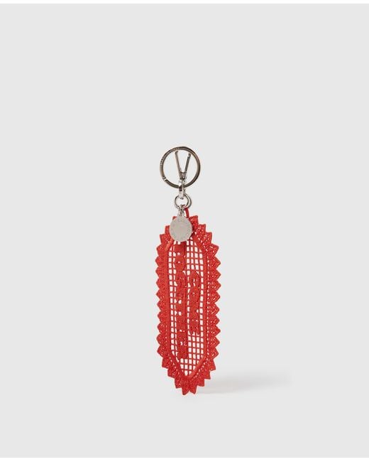 Stella McCartney White Come Together Mesh Charm