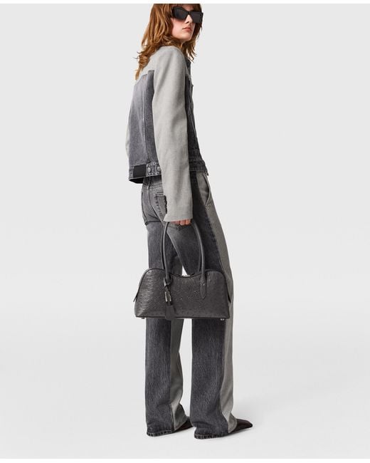Stella McCartney Gray Hybrid Tailored Trouser Jeans