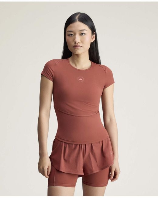 Stella McCartney Red Truepurpose Training T-Shirt