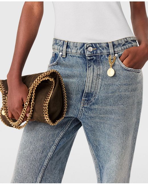 Stella McCartney Blue Vintage Wash Bootcut Jeans