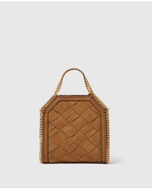 Stella McCartney Brown Falabella Tiny Tote Bag