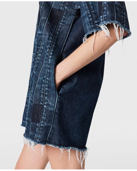 Stella McCartney Blue Waistband Detail T-Shirt Dress