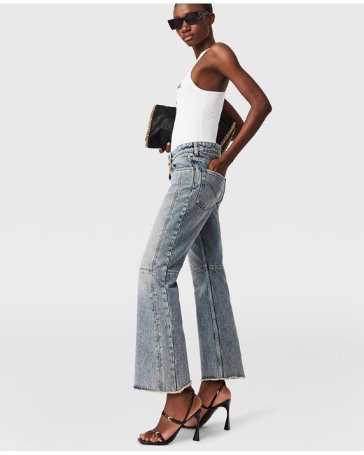 Stella McCartney Blue Vintage Wash Kick-Flare Jeans