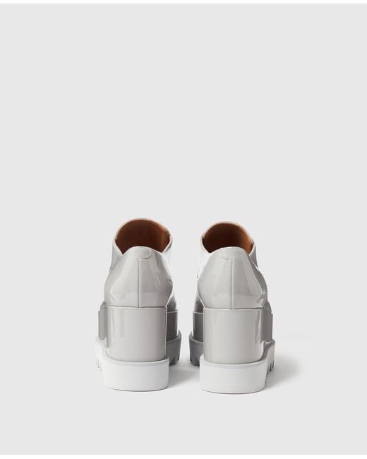 Stella McCartney White Limited-edition Elyse Monochrome Platforms