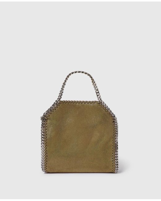 Stella McCartney Metallic Falabella Tiny Tote Bag