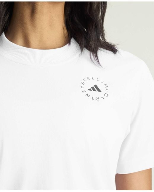 Stella McCartney White Adidas By Sportswear Tee