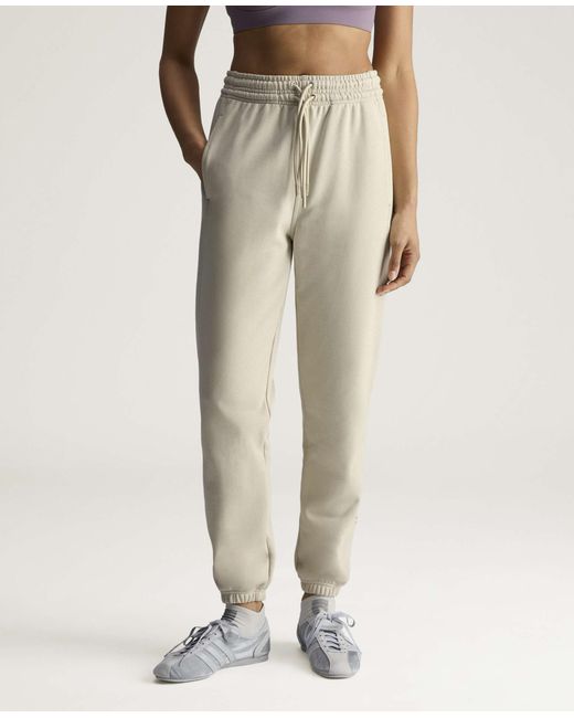 Stella McCartney Natural Logo Elasticated Sweatpants