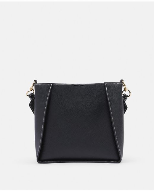 Stella McCartney Blue Logo Square Crossbody Bag
