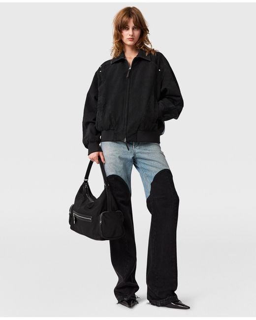 Stella McCartney Blue Patchwork Panel Denim Jeans