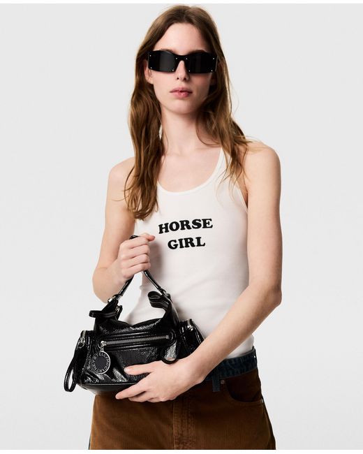 Stella McCartney Black Dartmoor Small Shoulder Bag