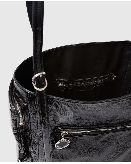 Stella McCartney Black Dartmoor Large Tote Bag
