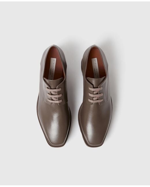 Stella McCartney Brown Elyse Platform Shoes