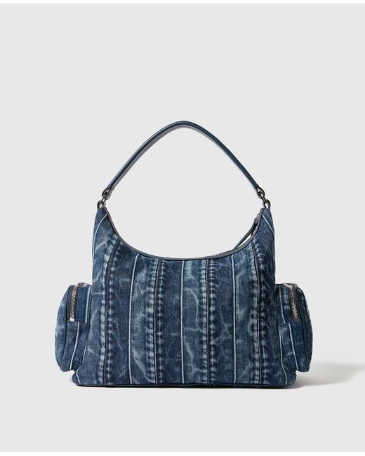 Stella McCartney Blue Dartmoor Denim Shoulder Bag