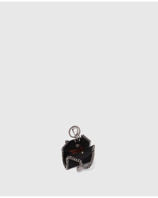Stella McCartney White Falabella Airpods Case Keyring
