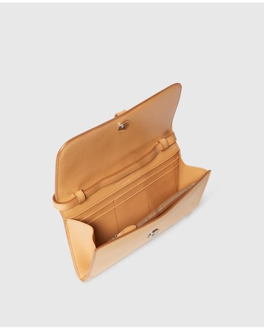 Stella McCartney Natural Ryder Flap Crossbody Bag