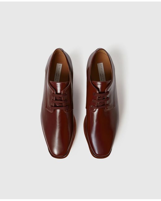 Stella McCartney Red Elyse Platform Shoes