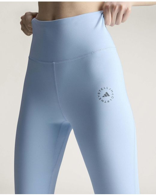 Stella McCartney Blue Truestrength Yoga 7/8 Leggings