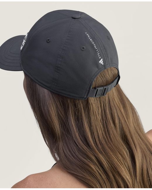 Stella McCartney Blue Logo Baseball Cap, One Size