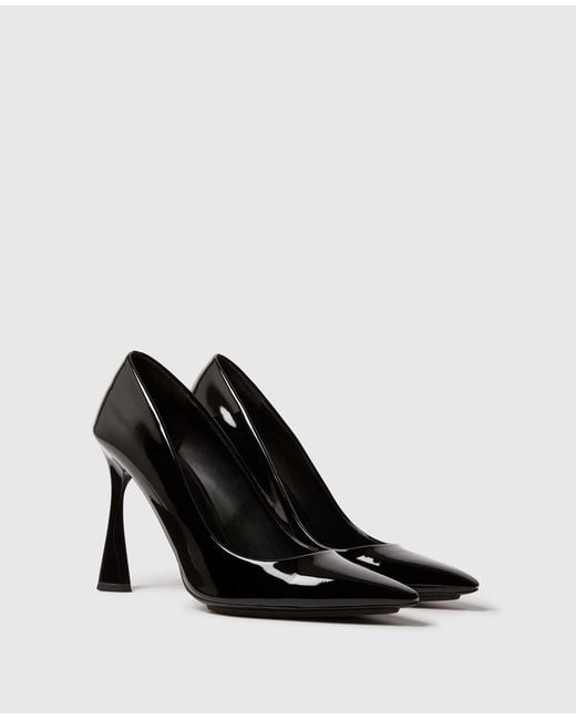 Stella McCartney Black Elsa Patent Pumps