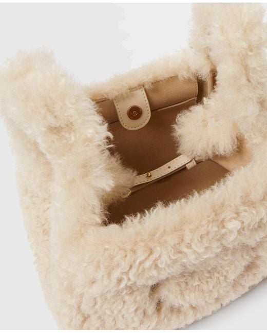 Stella McCartney White Logo Double Shoulder Bag