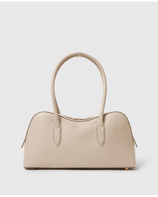 Stella McCartney Natural Ryder Medium Shoulder Bag