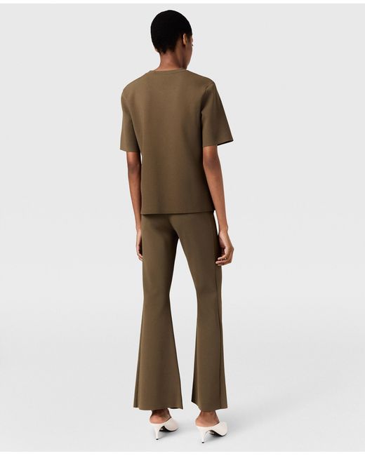 Stella McCartney Brown Compact Knit Top