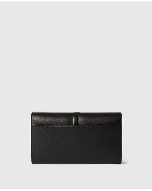 Stella McCartney Black Ryder Flap Crossbody Bag
