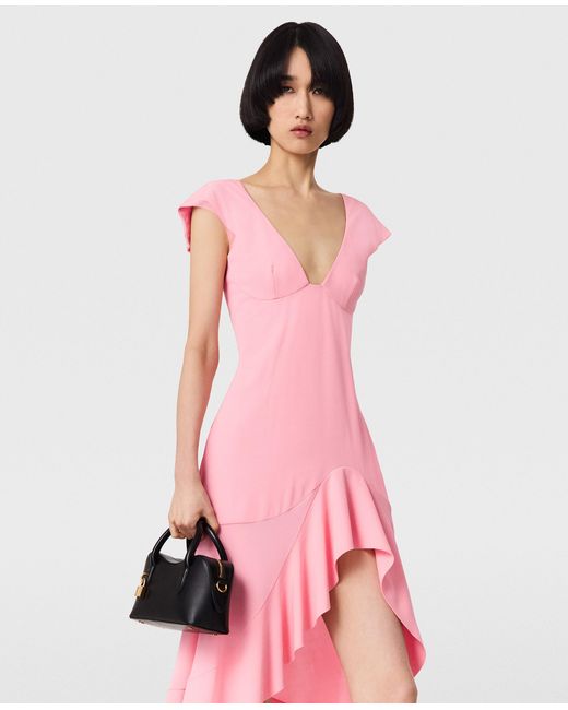 Stella McCartney Pink Frill Trim Dress