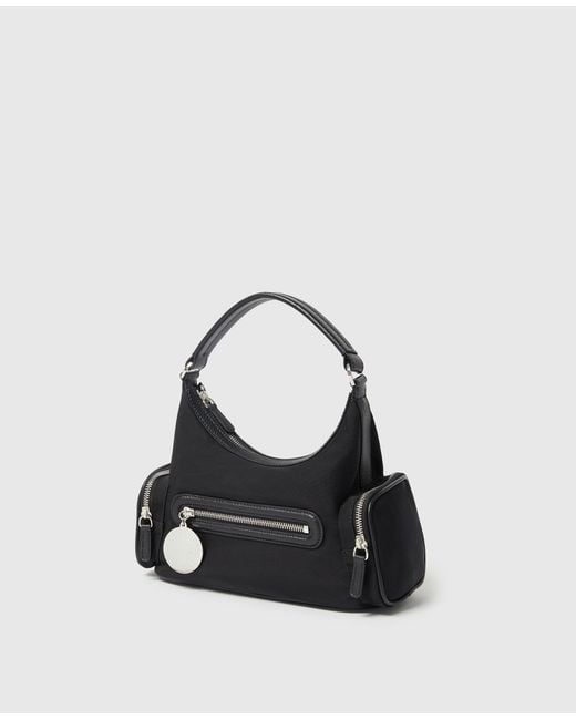 Stella McCartney Black Dartmoor Econyl Crossbody Bag