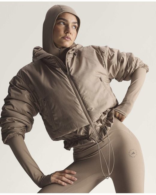 Stella McCartney Natural Padded Liner Jacket