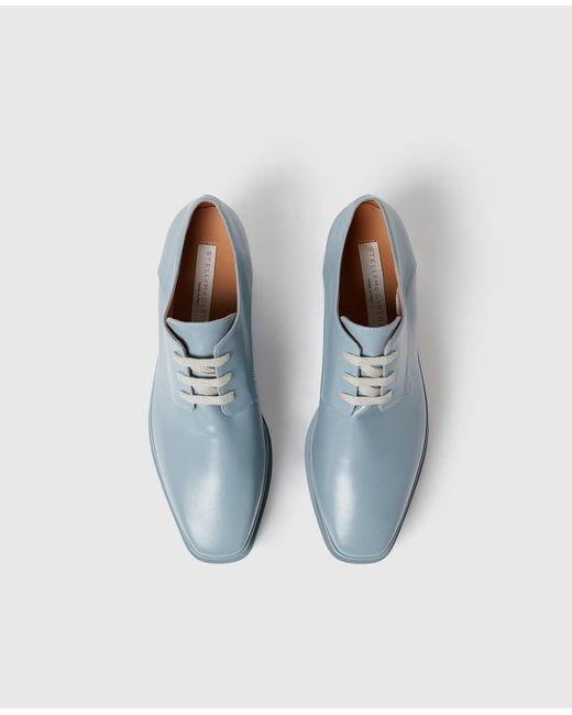 Stella McCartney Blue Elyse Platform Shoes