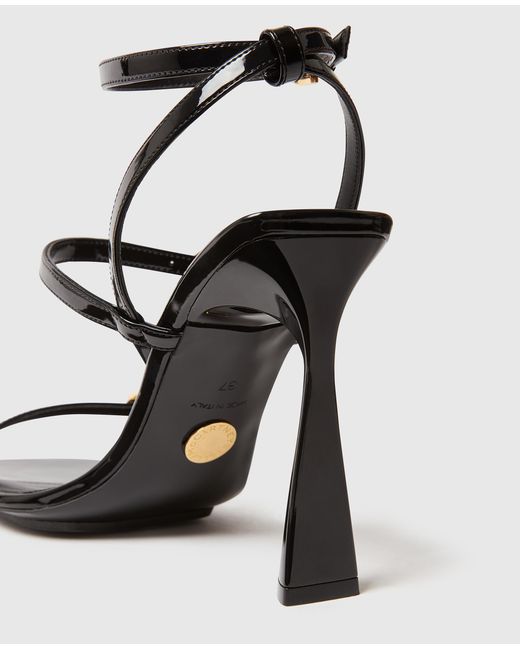 Stella McCartney White Elsa Patent Heeled Sandals