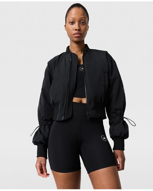 Stella McCartney Black Truestrength Yoga Shorts