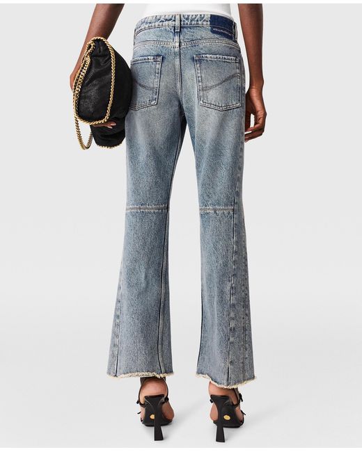 Stella McCartney Blue Vintage Wash Kick-Flare Jeans