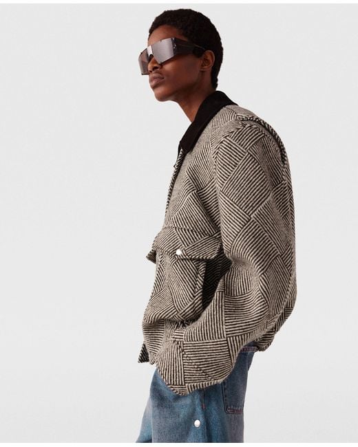 【送料&関税込】Stella McCartney Embroidered Tweed Oversize STELLA MCCARTNEY + NET SUSTAIN oversized wool-blend blazer