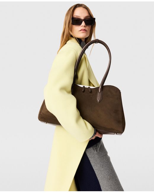 Stella McCartney Brown Ryder Open Tote Bag