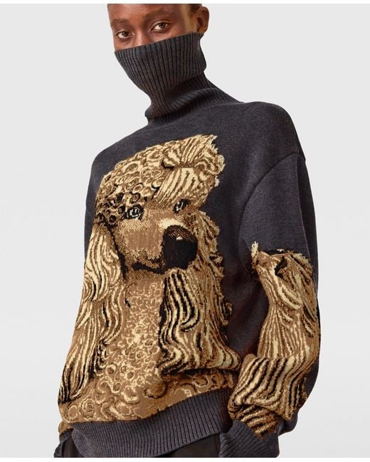 Stella McCartney Multicolor Jeff Koons Poodle Jumper