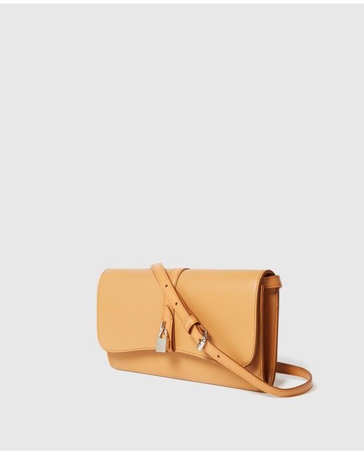 Stella McCartney Natural Ryder Flap Crossbody Bag