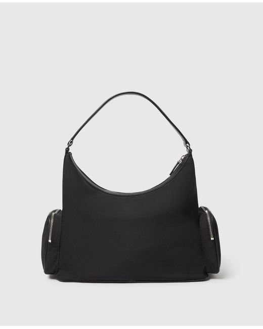Stella McCartney Black Dartmoor Econyl Shoulder Bag