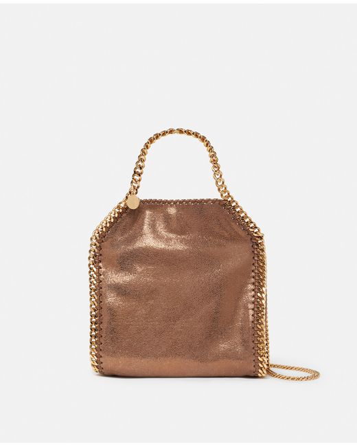 Stella McCartney Brown Falabella Mini Tote Bag