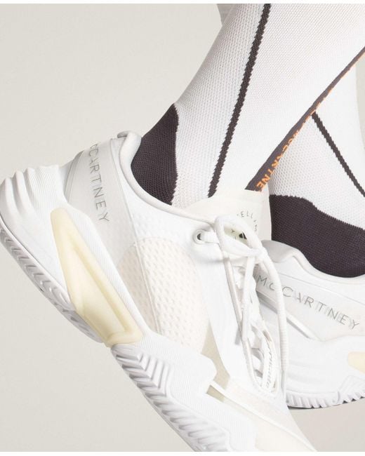 Stella McCartney White Barricade Tennis Trainers