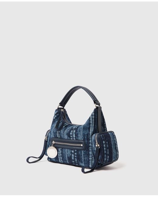 Stella McCartney Blue Dartmoor Denim Crossbody Bag