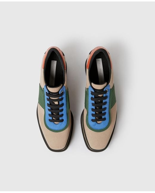Stella McCartney Green Sneak-Elyse Platform Sneakers