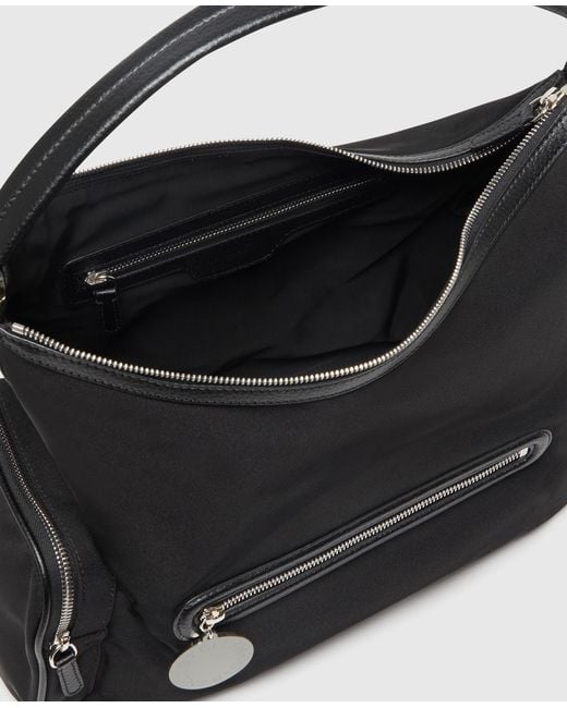 Stella McCartney Black Dartmoor Econyl Shoulder Bag