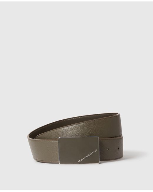Stella McCartney Brown Reversible Double-Faced Belt