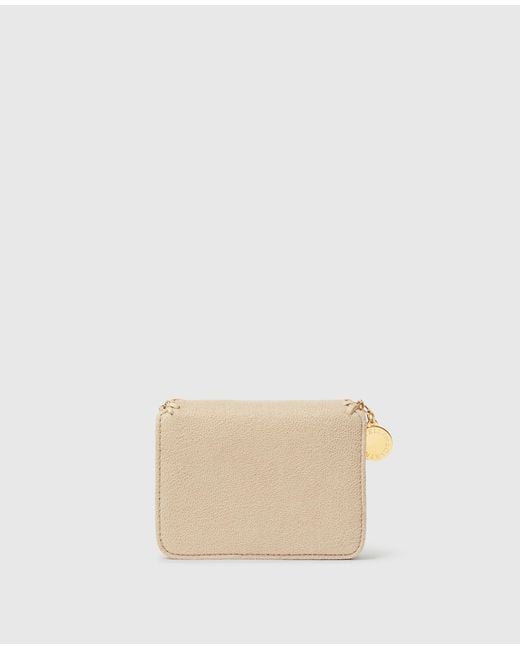 Stella McCartney Natural Falabella Bi-fold Wallet